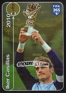 Sticker Iker Casillas (FC Porto) - FIFA 365: 2016-2017. East Europe n. 465 - Panini