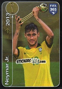 Sticker Neymar Jr. (FC Barcelona) - FIFA 365: 2016-2017. East Europe n. 466 - Panini