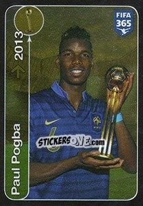 Sticker Paul Pogba (Juventus) - FIFA 365: 2016-2017. East Europe n. 469 - Panini