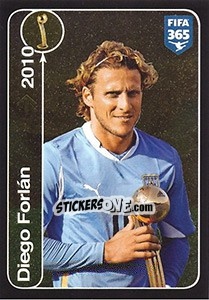 Sticker Diego Forlán (Peñarol) - FIFA 365: 2016-2017. East Europe - Panini