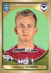 Sticker Lawrence Thomas - FIFA 365: 2016-2017. East Europe - Panini