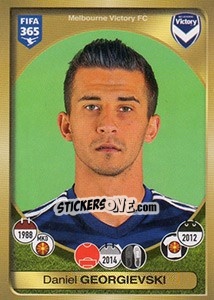 Cromo Daniel Georgievski - FIFA 365: 2016-2017. East Europe - Panini