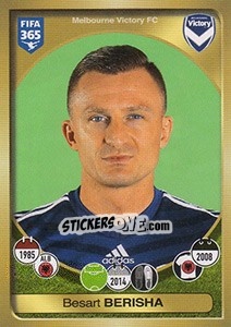 Cromo Besart Berisha - FIFA 365: 2016-2017. East Europe - Panini