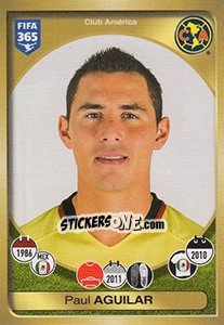 Sticker Paul Aguilar - FIFA 365: 2016-2017. East Europe - Panini