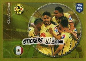Sticker Club América team - FIFA 365: 2016-2017. East Europe - Panini