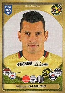 Cromo Miguel Samudio - FIFA 365: 2016-2017. East Europe - Panini