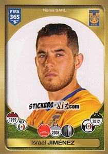 Sticker Israel Jiménez - FIFA 365: 2016-2017. East Europe - Panini