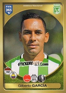 Figurina Gilberto García - FIFA 365: 2016-2017. East Europe - Panini