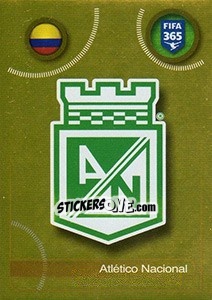 Figurina Atlético Nacional logo - FIFA 365: 2016-2017. East Europe - Panini