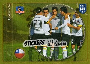 Sticker Colo-Colo team - FIFA 365: 2016-2017. East Europe n. 534 - Panini