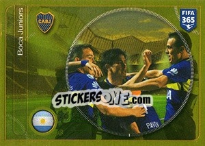 Sticker Boca Juniors team - FIFA 365: 2016-2017. East Europe - Panini