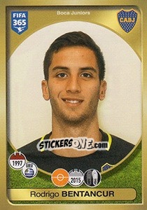 Sticker Rodrigo Bentancur - FIFA 365: 2016-2017. East Europe n. 552 - Panini