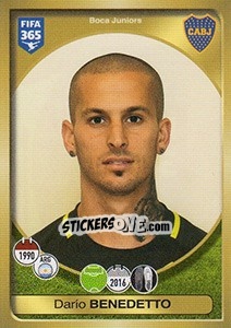 Figurina Darío Benedetto - FIFA 365: 2016-2017. East Europe - Panini