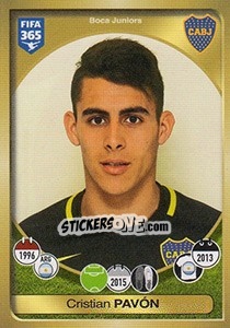 Cromo Cristian Pavón - FIFA 365: 2016-2017. East Europe - Panini