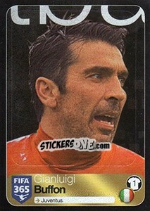 Sticker Gianluigi Buffon (Juventus) - FIFA 365: 2016-2017. East Europe - Panini