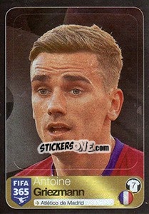 Sticker Antoine Griezmann (Atlético de Madrid) - FIFA 365: 2016-2017. East Europe n. 569 - Panini