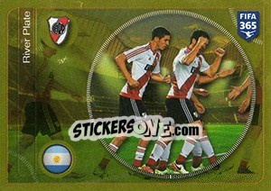 Sticker River Plate team - FIFA 365: 2016-2017. East Europe - Panini