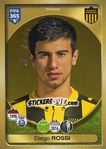 Sticker Diego Rossi - FIFA 365: 2016-2017. East Europe n. 609 - Panini