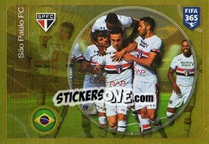 Figurina São Paulo FC team - FIFA 365: 2016-2017. East Europe - Panini