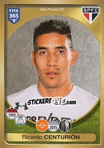 Cromo Ricardo Centurión - FIFA 365: 2016-2017. East Europe - Panini