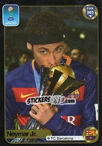 Sticker Neymar Jr. (FIFA Club World Cup) - FIFA 365: 2016-2017. East Europe n. 648 - Panini