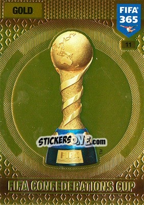 Sticker FIFA Confederations Cup - FIFA 365: 2016-2017. Adrenalyn XL - Nordic edition n. 11 - Panini