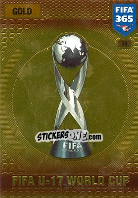 Sticker FIFA U-17 World Cup - FIFA 365: 2016-2017. Adrenalyn XL - Nordic edition n. 13 - Panini