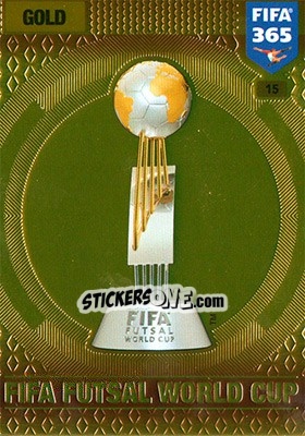 Sticker FIFA Futsal World Cup - FIFA 365: 2016-2017. Adrenalyn XL - Nordic edition n. 15 - Panini