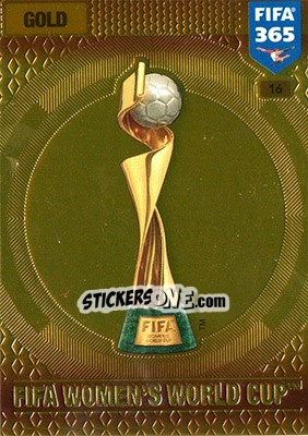 Sticker FIFA Women's World Cup - FIFA 365: 2016-2017. Adrenalyn XL - Nordic edition n. 16 - Panini
