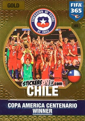 Sticker Chile - FIFA 365: 2016-2017. Adrenalyn XL - Nordic edition - Panini