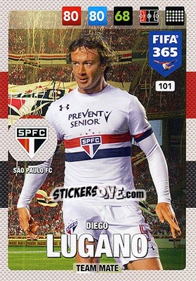 Sticker Diego Lugano - FIFA 365: 2016-2017. Adrenalyn XL - Nordic edition - Panini