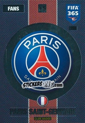 Sticker Club Badge - FIFA 365: 2016-2017. Adrenalyn XL - Nordic edition n. 158 - Panini