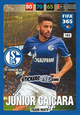 Sticker Júnior Caiçara - FIFA 365: 2016-2017. Adrenalyn XL - Nordic edition n. 183 - Panini