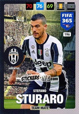 Sticker Stefano Sturaro - FIFA 365: 2016-2017. Adrenalyn XL - Nordic edition - Panini