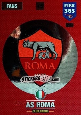 Sticker Club Badge - FIFA 365: 2016-2017. Adrenalyn XL - Nordic edition n. 203 - Panini
