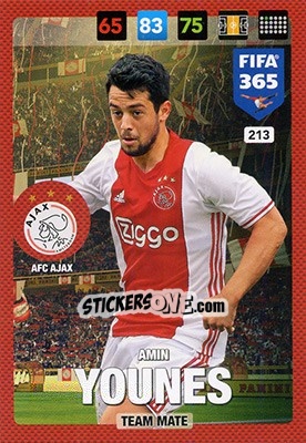 Figurina Amin Younes - FIFA 365: 2016-2017. Adrenalyn XL - Nordic edition - Panini