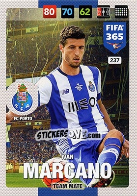 Figurina Iván Marcano - FIFA 365: 2016-2017. Adrenalyn XL - Nordic edition n. 237 - Panini
