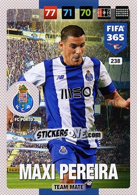 Figurina Maxi Pereira - FIFA 365: 2016-2017. Adrenalyn XL - Nordic edition - Panini