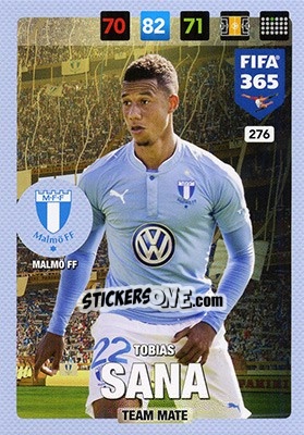 Sticker Tobias Sana - FIFA 365: 2016-2017. Adrenalyn XL - Nordic edition - Panini