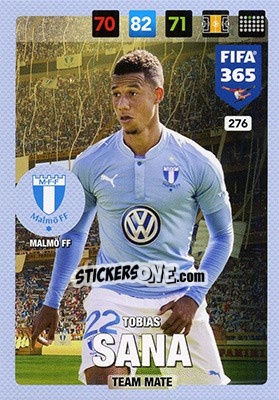 Figurina Tobias Sana - FIFA 365: 2016-2017. Adrenalyn XL - Nordic edition - Panini