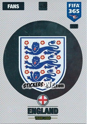 Sticker Team Logo - FIFA 365: 2016-2017. Adrenalyn XL - Nordic edition n. 293 - Panini