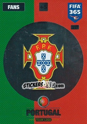 Sticker Team Logo - FIFA 365: 2016-2017. Adrenalyn XL - Nordic edition n. 311 - Panini