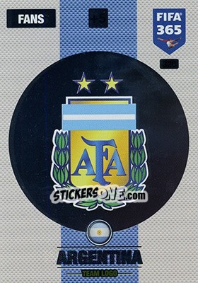 Sticker Team Logo - FIFA 365: 2016-2017. Adrenalyn XL - Nordic edition n. 320 - Panini