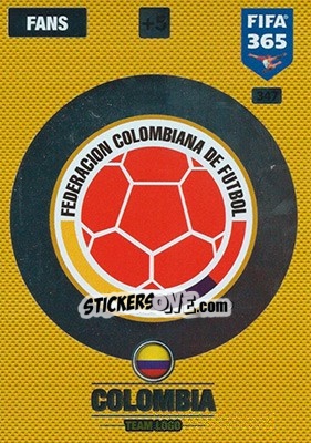 Sticker Team Logo - FIFA 365: 2016-2017. Adrenalyn XL - Nordic edition n. 347 - Panini