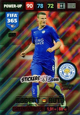 Sticker Robert Huth - FIFA 365: 2016-2017. Adrenalyn XL - Nordic edition n. 352 - Panini