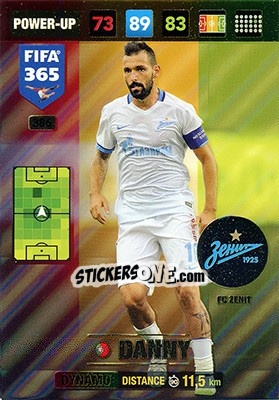 Sticker Danny - FIFA 365: 2016-2017. Adrenalyn XL - Nordic edition n. 386 - Panini