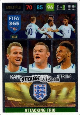 Cromo Harry Kane / Rooney / Sterling