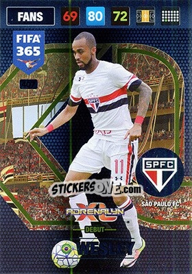 Sticker Wesley - FIFA 365: 2016-2017. Adrenalyn XL - Nordic edition n. 407 - Panini