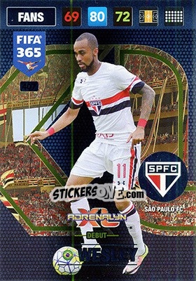 Sticker Wesley - FIFA 365: 2016-2017. Adrenalyn XL - Nordic edition - Panini