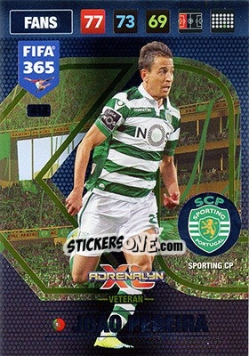 Cromo Joao Pereira - FIFA 365: 2016-2017. Adrenalyn XL - Nordic edition - Panini